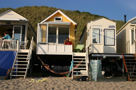 Slaapstrandhuisje
