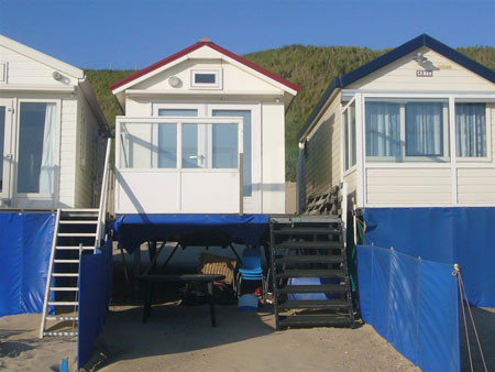 Slaapstrandhuisje